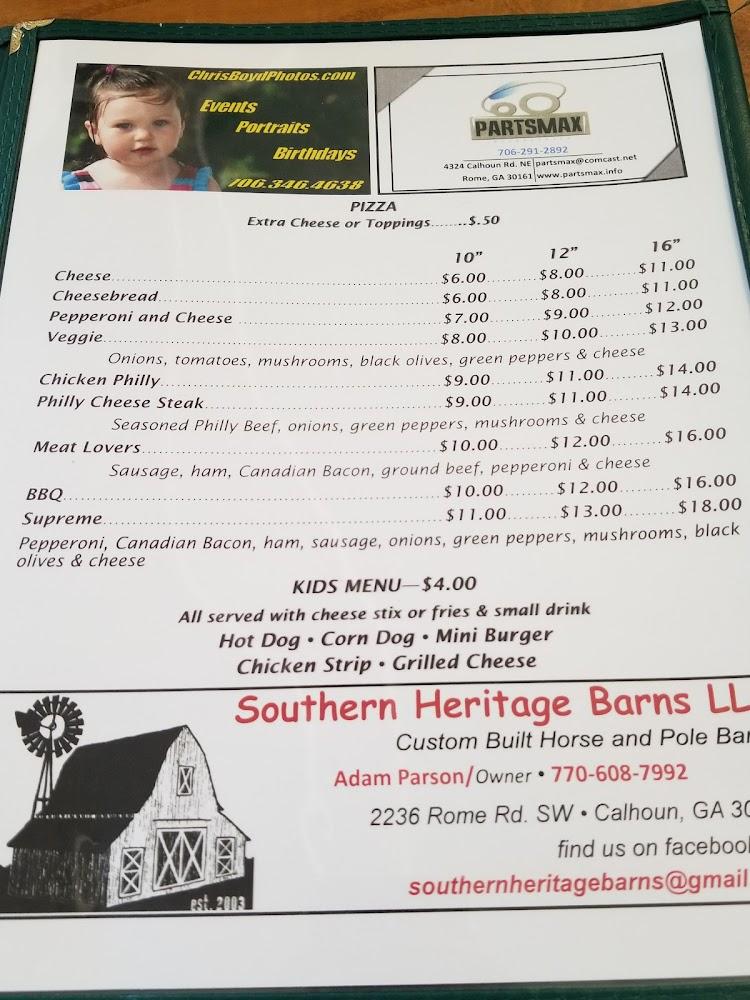 The Diner Dolls (The Diner) Menu image 4